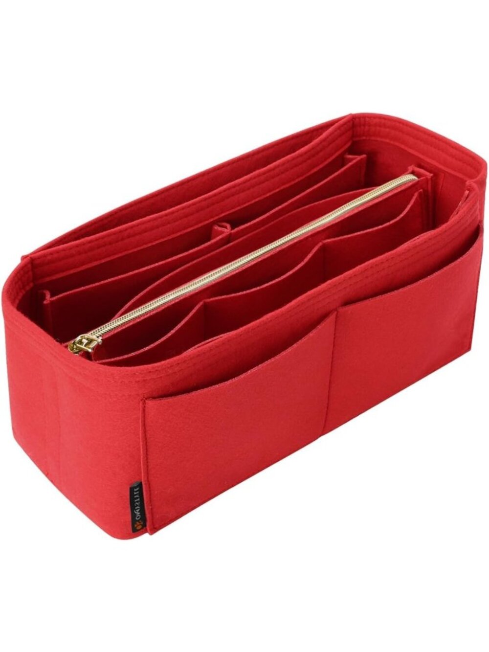 Felt Purse Organizer Insert for Tote Bags - 6 Size Compartments, Stylish